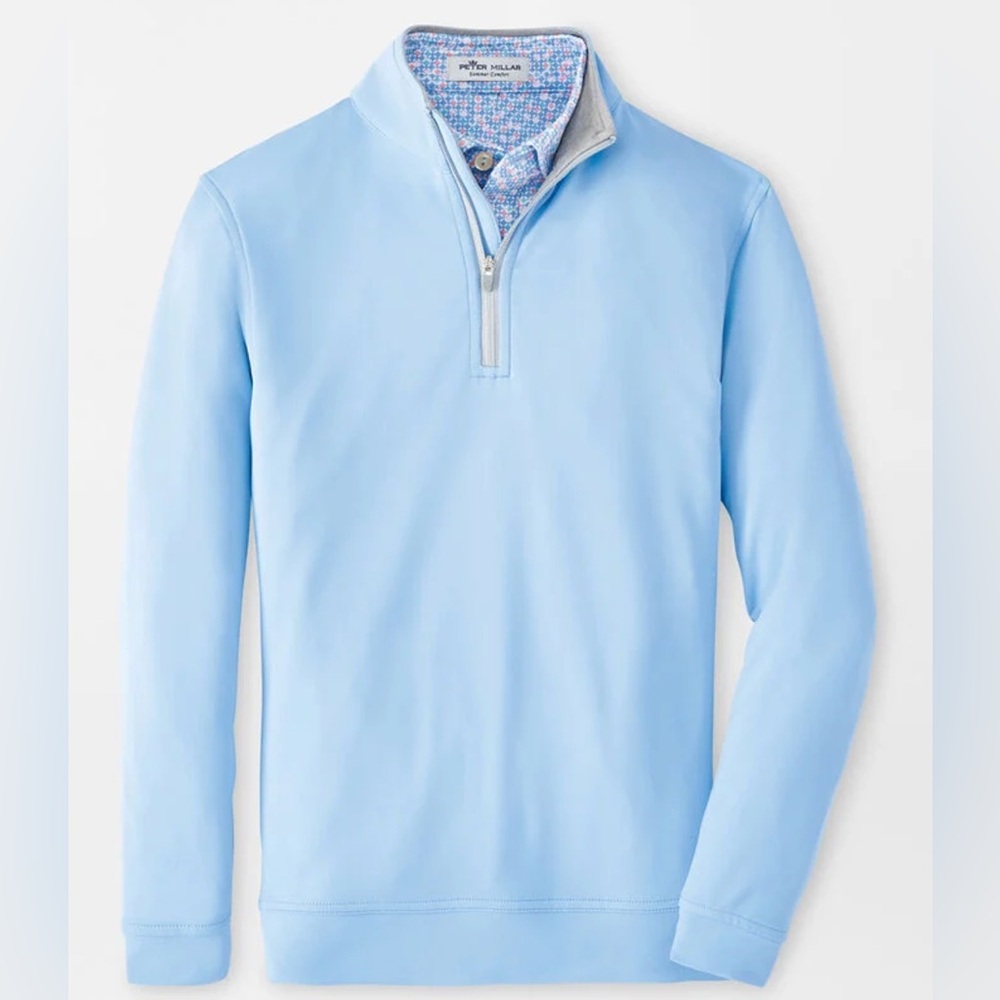 Peter Millar Youth Perth Performance Quarter Zip - Great Condition!